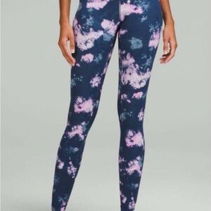 EUC Lululemon Align Tie-Dye Leggings